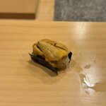 鮨 やすみつ - 唐津の赤雲丹