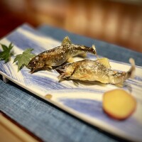 かねき - 安曇川鮎塩焼