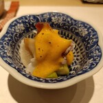 鮨 ひろ海 - 黄身酢あえ