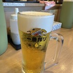 昇龍軒 - 生ビール650円