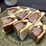 居酒屋 肉酔 - 料理写真:カツサンド