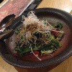 旨い屋 楓 - じゃこと水菜の京風サラダ