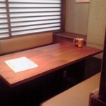 熊本バル うせがたん - 一番奥のテーブル席(２０１４年９月２６日撮影)