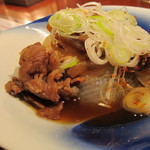 味すゞ亭 穏香 - 黒毛和牛の肉豆腐です