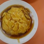 味仙 - 天津飯大盛り