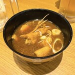 わせねで屋 - あら汁