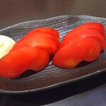 寿司居酒屋 伝次郎 - 冷しトマト