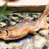 兄弟寿し - 魚沼産の鮎の塩焼き