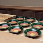 徳ㇵ本也 - 見事な釉薬のコントラストが美しい樂家の樂焼です。