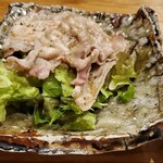 310846684 - 錦雲ポークの焼きシャブ　サラダ仕立て