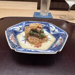 徳ㇵ本也 - ◆クラゲ、インゲン、蓮子の胡麻和え