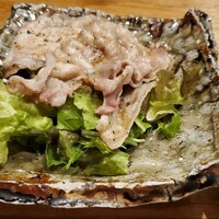 神楽坂 OSAKA きっちん - 錦雲ポークの焼きシャブ　サラダ仕立て