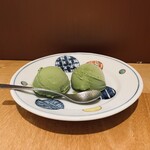 おばんざい・炙り焼き・酒 菜な - 抹茶アイス　税込550円