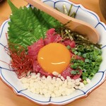 博多もつ鍋 いちたか - 桜ユッケ