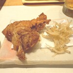 すし処 會 - フグとシラウオの唐揚げ