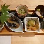 蕎麦の実 - 本日のおばんざい６種盛り