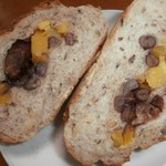 パンドール - 甘栗さつま芋小豆のカンパーニュ カット