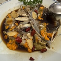 上海料理 四季陸氏厨房 - ワタリガリ紹興酒漬け