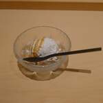 鮨 いわ貴 - トウモロコシのソルベ