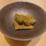 鮨 いわ貴 - 蒸しアワビの共和え