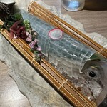 さかな市場  広島総本店 - 天然物 活ヤリイカ 200g 3300円