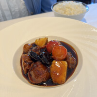 日本橋紫苑 - 黒酢の酢豚