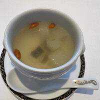 日本橋紫苑 - 冬瓜と鱧のスープ