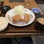 とんかつ & 焼鳥 An 四谷 - 料理写真:上ロースカツ定食。肉が分厚い。