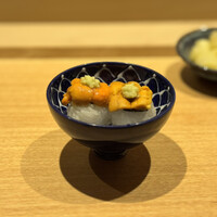 鮨 米島 - ○雲丹食べ比べ様:萩＆北海道