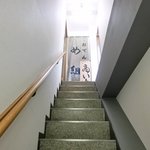 おでん め組 - <'14/09/22撮影>外観の3階入口への風景です