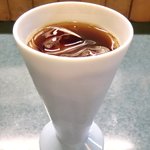 おでん め組 - <'14/09/22撮影>本日のめ組定食 1080円 のアイスコーヒー