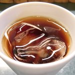 おでん め組 - <'14/09/22撮影>本日のめ組定食 1080円 のアイスコーヒー