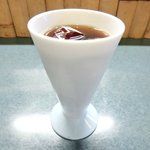 おでん め組 - <'14/09/22撮影>本日のめ組定食 1080円 のアイスコーヒー