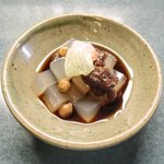 おでん め組 - <'14/09/22撮影>本日のめ組定食 1080円 のあんみつ