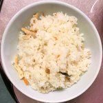 おでん め組 - <'14/09/22撮影>本日のめ組定食 1080円 の秋刀魚の炊き込みご飯