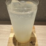 焼鳥 町子 - じゃばら酒ソーダ