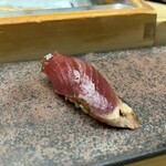 すし匠 - 鰹の藁焼きのにぎり