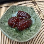 すし匠 - 鱒子の醤油漬けのつまみ