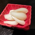 魚処 天悟 - 砂丘らっきょ 単品