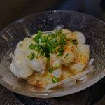 魚処 天悟 - 鱧の湯引き