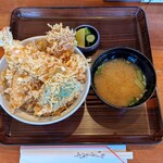 寄ってけ亭 - 料理写真:天丼（平日ランチ）990円