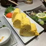 めしや ヒナタ俱楽部 大宮店 - だし巻き玉子　見た目が可愛らしい。