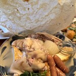 里主 - 沖縄おでん！（コラーゲンの蓋を開けると、、、）