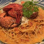 里主 - ヤシガニのパスタ！
