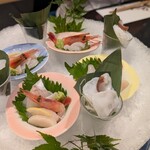 和英 - 氷の台が涼しげでいいですね