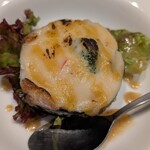 和英 - ナスのグラタン　中にはエビや帆立