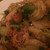 ニャーヴェトナム - 料理写真:本日の青菜炒め。青菜は青梗菜だったが、青菜より厚揚げや玉ねぎの方が沢山入った料理だった