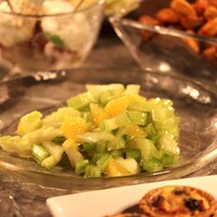 セロリのナムル オレンジ風味