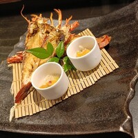 魚菜 由良 2号店 - 伊勢海老の鬼瓦焼