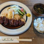 ハロッズ - みそかつランチ